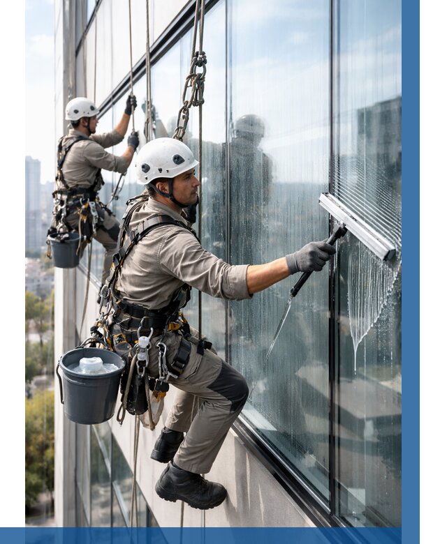 Мойка окон альпинистами в Нижнеудинске от 4577 р. | ВЫСОТНИК-Нжк