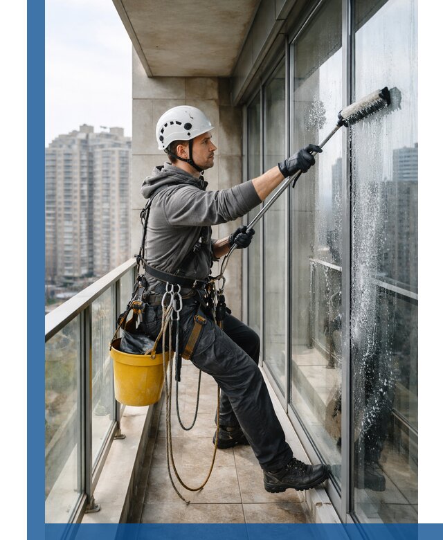 Профессиональная мойка балконного остекления в Нижнеудинске