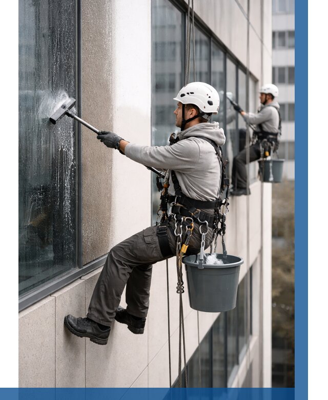 Мойка фасадов зданий в Нижнеудинске под ключ от 356 р. | ВЫСОТНИК-Нжк