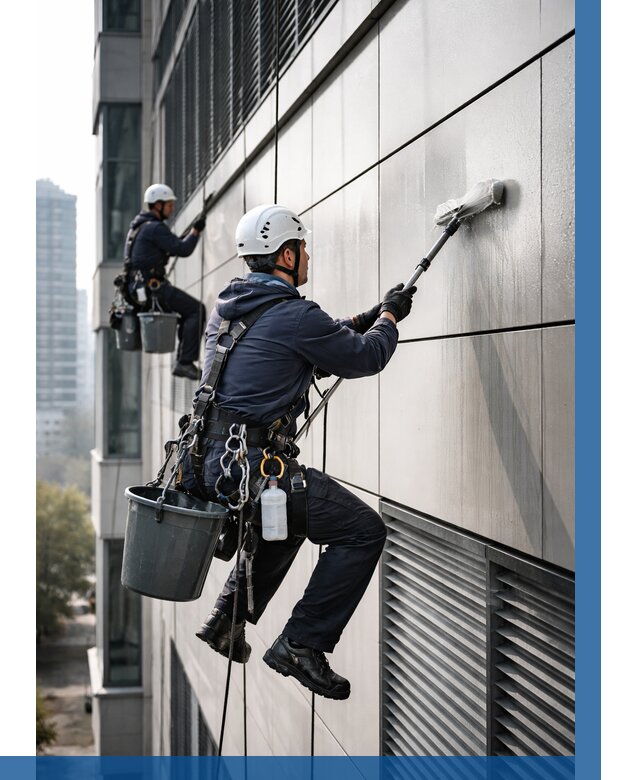 Мойка вентилируемого фасада в Нижнеудинске от 254 р. | ВЫСОТНИК-Нжк