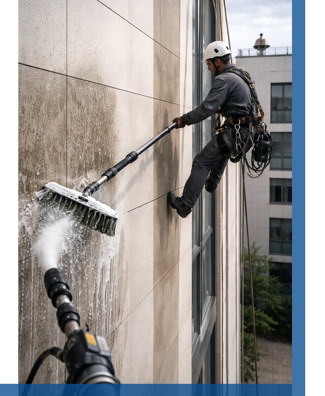 Мойка фасада из керамогранита в Нижнеудинске от 305 р. | ВЫСОТНИК-Нжк