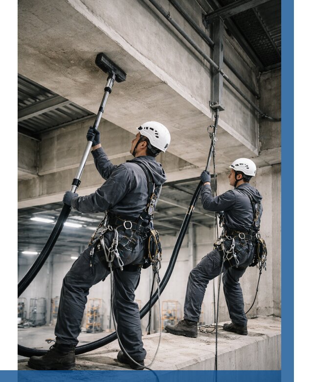 Обеспыливание потолочных конструкций в Нижнеудинске от 254 р. |ВЫСОТНИК-Нжк