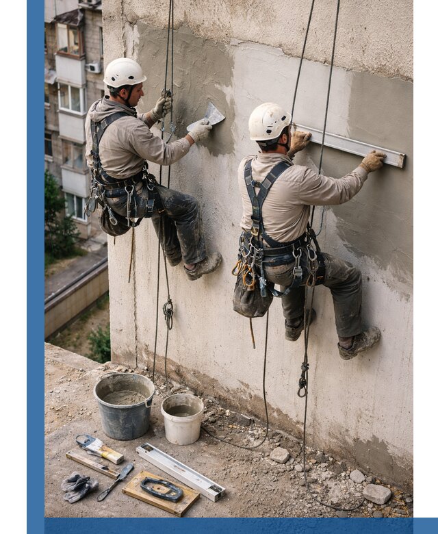 Комплексный ремонт штукатурного фасада с гарантией в Нижнеудинске