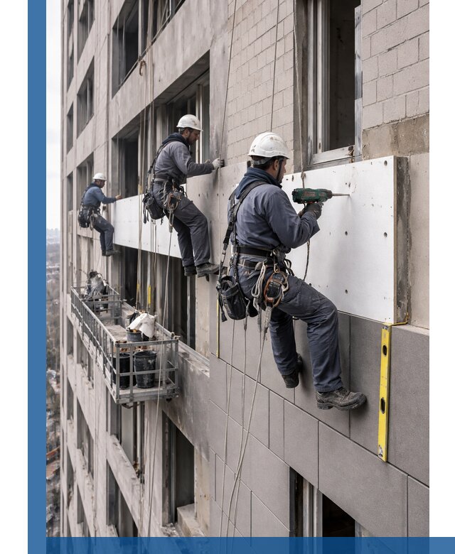 Монтаж фасадных термопанелей высокого качества в Нижнеудинске