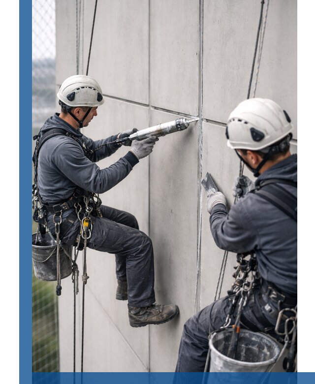 Первичная герметизация швов фасадов и кровель в Нижнеудинске