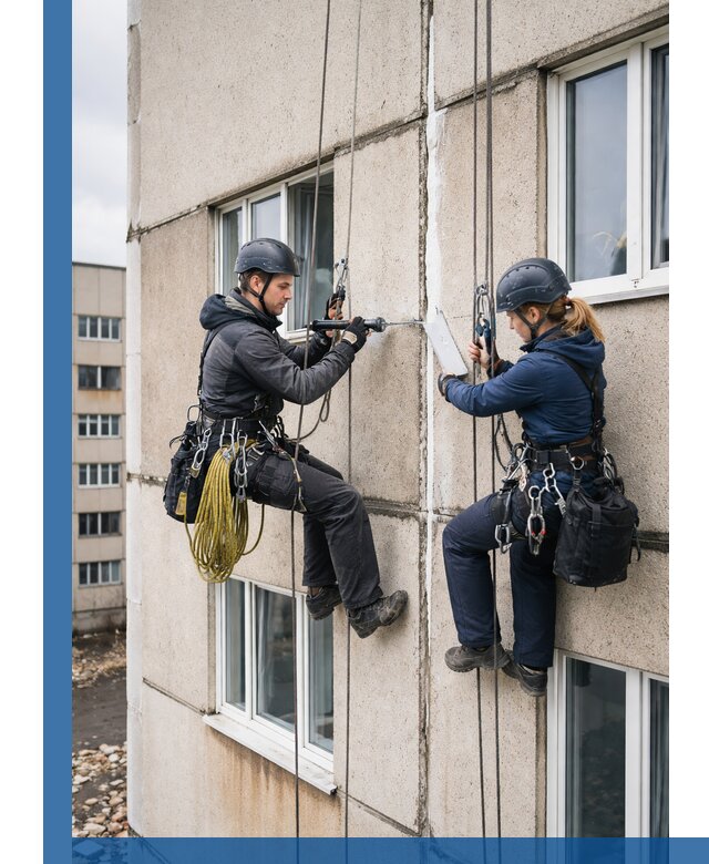 Герметизация межпанельных швов тёплым швом в Нижнеудинске