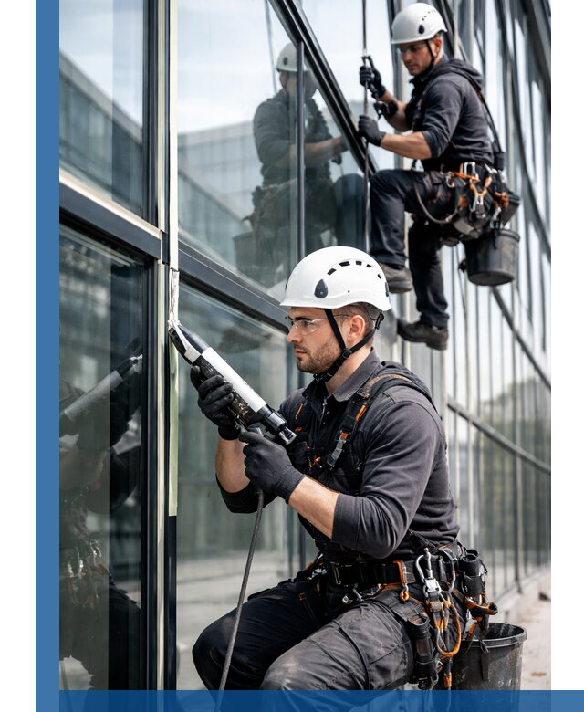 Герметизация витражных швов в Нижнеудинске для зданий и фасадов