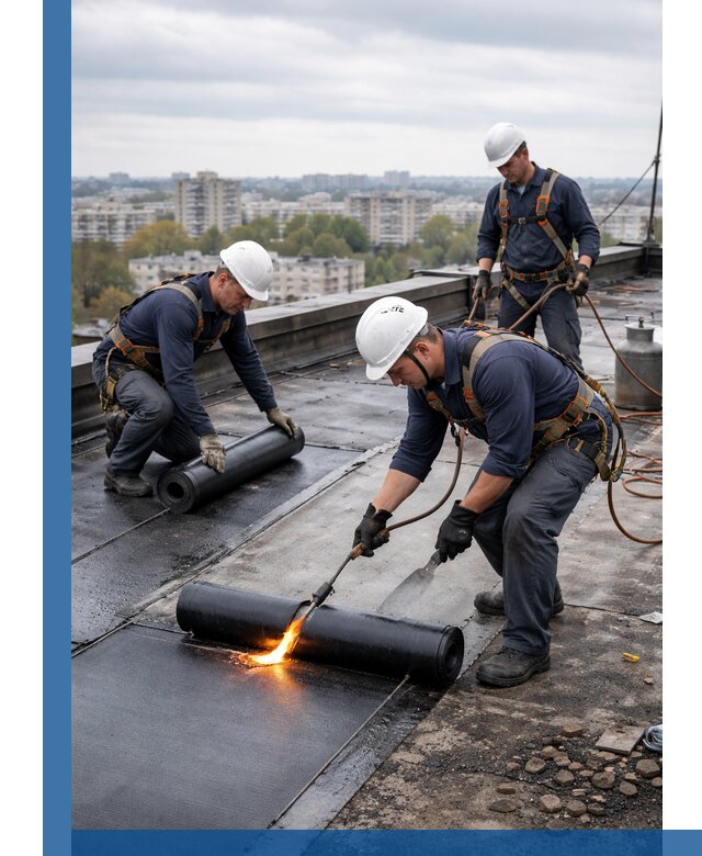 Ремонт наплавляемой кровли в Нижнеудинске качественно и надежно