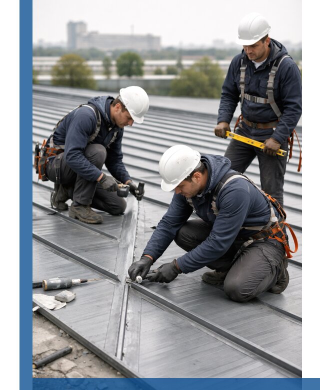 Ремонт фальцевой кровли в Нижнеудинске срочно и качественно