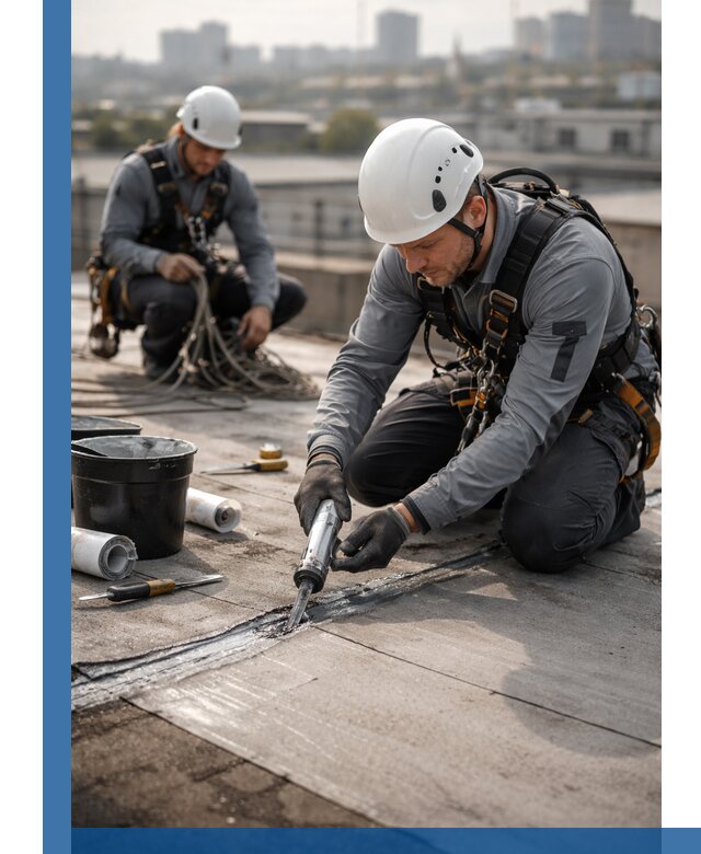 Аварийное и капитальное устранение протечек кровли в Нижнеудинске