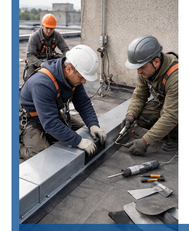 Ремонт кровельных примыканий в Нижнеудинске профессионально