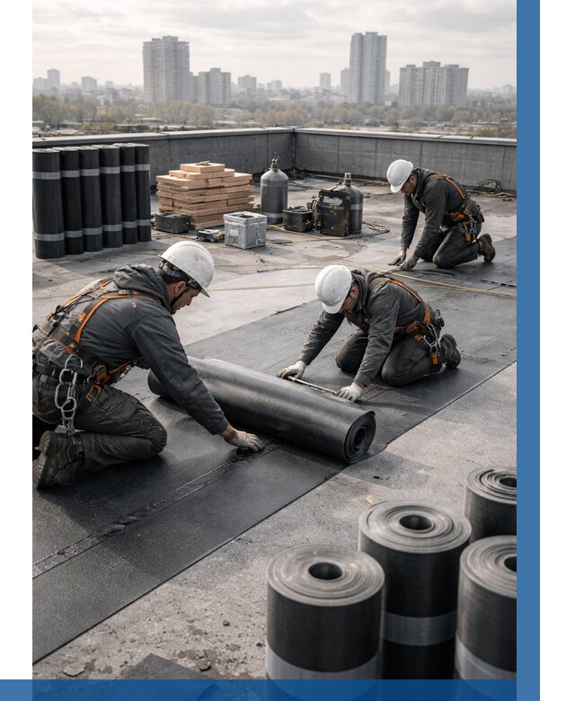 Монтаж мягкой кровли под ключ в Нижнеудинске от 458 р. | ВЫСОТНИК-Нжк