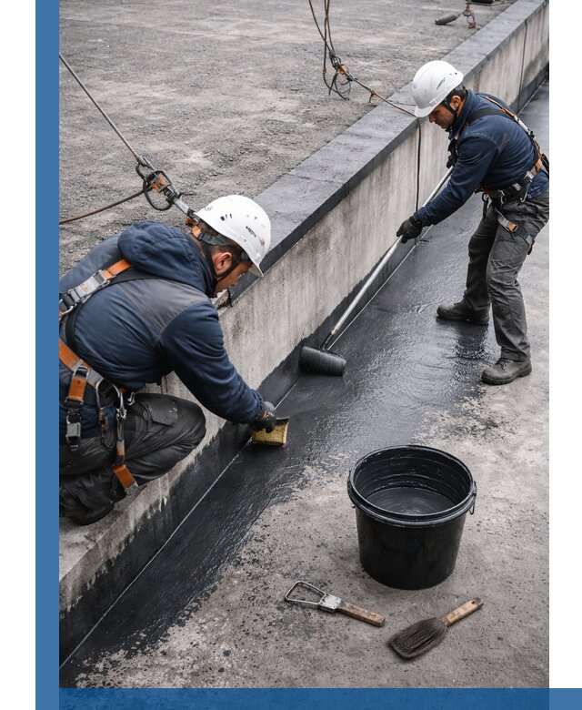 Гидроизоляция кровли жидкой резиной профессионально в Нижнеудинске