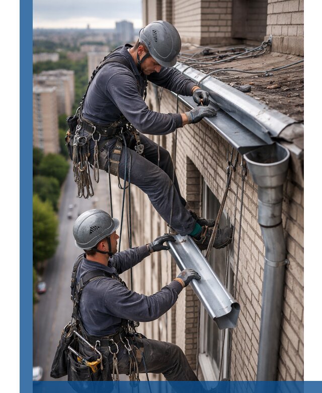 Ремонт водосточных желобов в Нижнеудинске, быстро и качественно