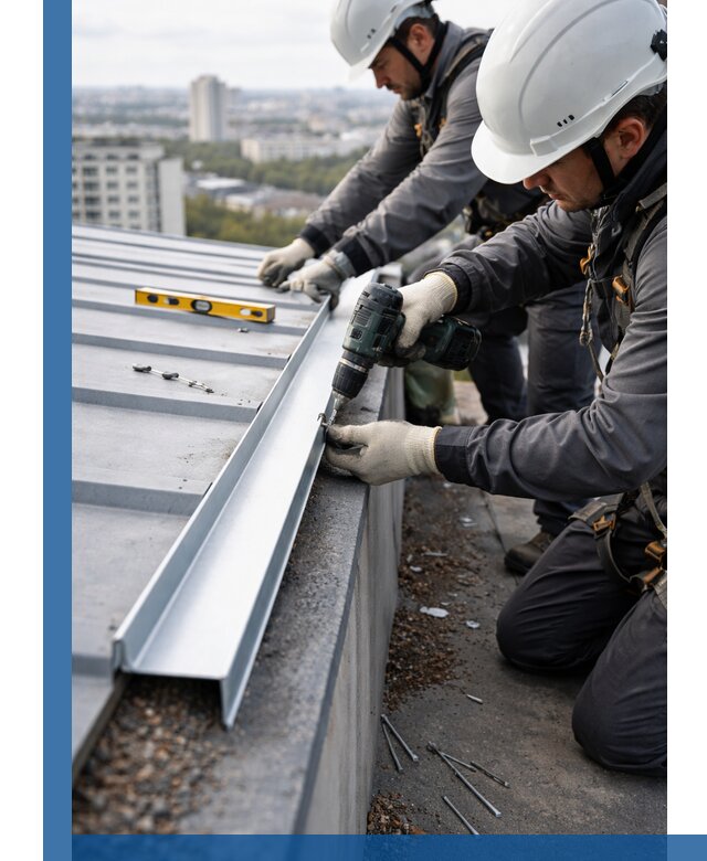 Монтаж капельника на кровле в Нижнеудинске с гарантией качества