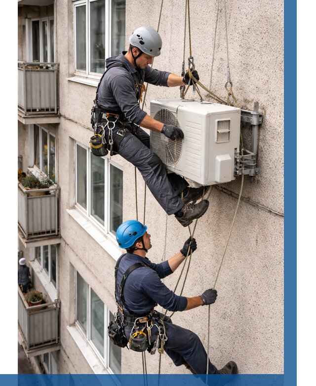 Перенос внешнего блока кондиционера в Нижнеудинске от 9154 р.| ВЫСОТНИК-Нжк