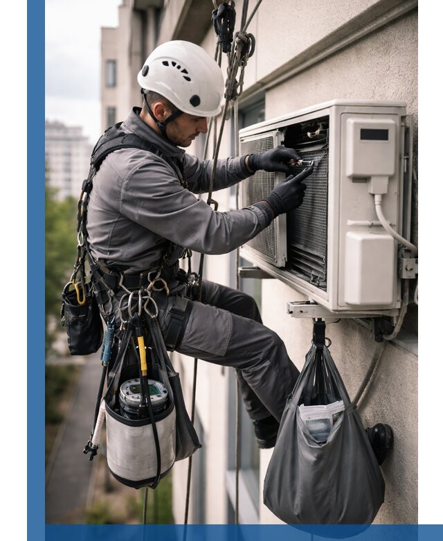 Обслуживание внешнего блока кондиционера в Нижнеудинске профессионально