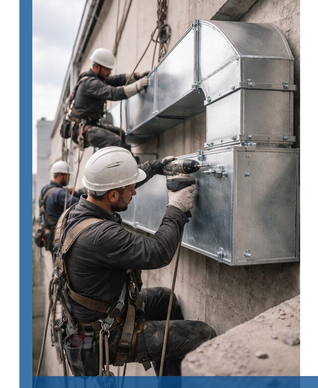 Профессиональный монтаж вентиляционных коробов в Нижнеудинске под ключ