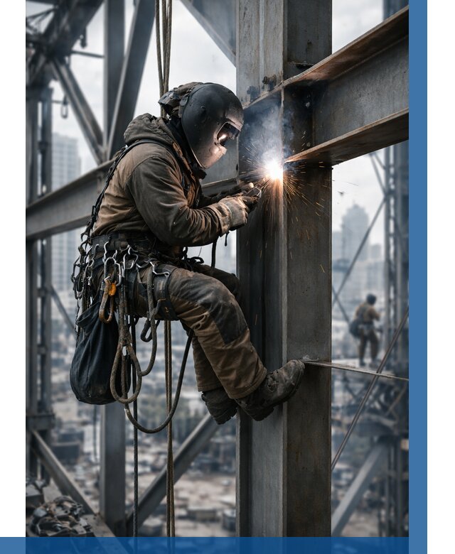 Высотные сварочные работы в Нижнеудинске от 3560 р. | ВЫСОТНИК-Нжк