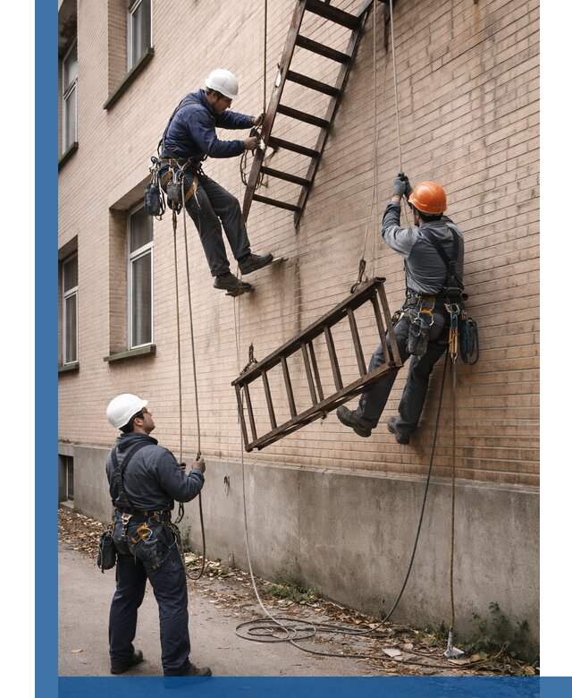 Демонтаж пожарной лестницы в Нижнеудинске быстро и безопасно