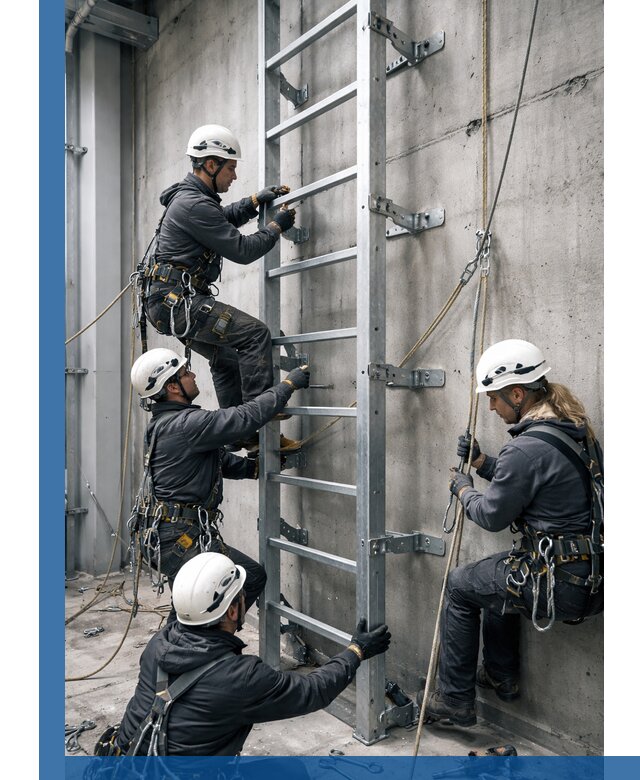 Монтаж металлических лестниц в Нижнеудинске под ключ со гарантией