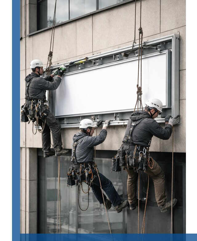 Профессиональный монтаж светового короба под ключ в Нижнеудинске