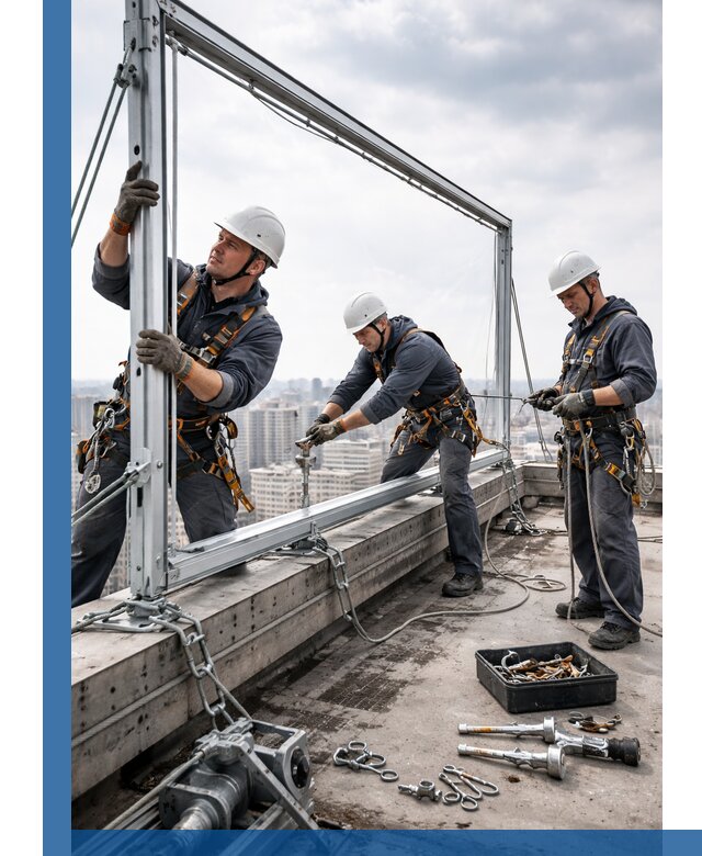 Монтаж крышных рекламных конструкций под ключ в Нижнеудинске