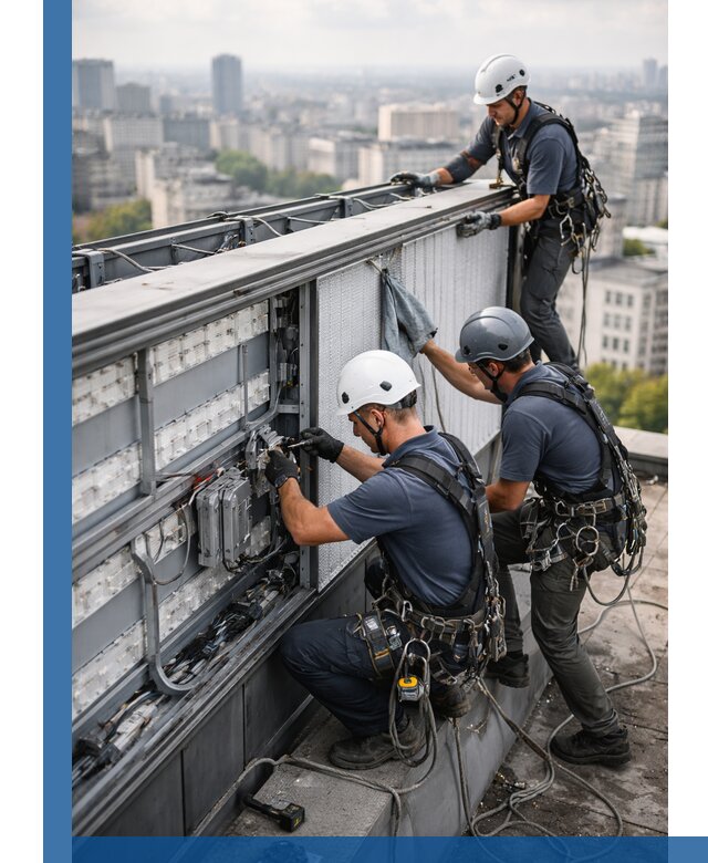 Профессиональное обслуживание крышной рекламы в Нижнеудинске под ключ