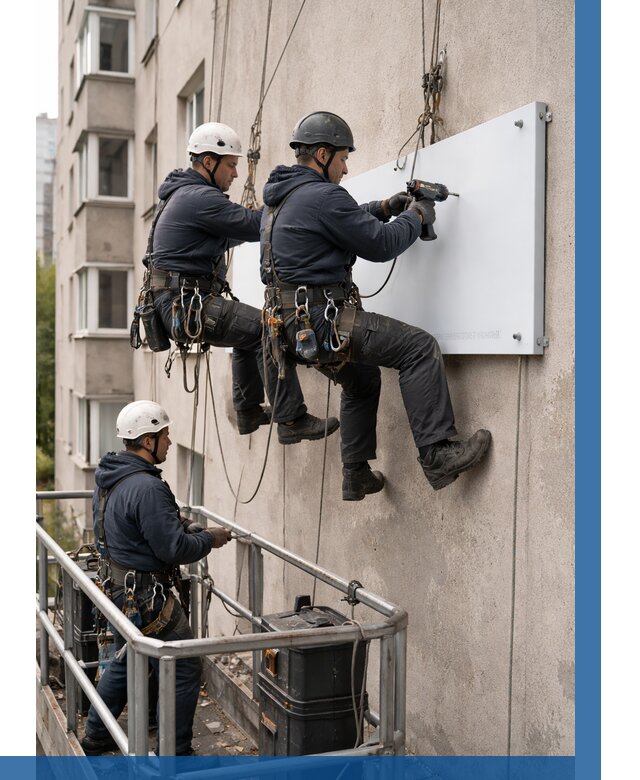 Монтаж табличек и указателей в Нижнеудинске от 3560 р. | ВЫСОТНИК-Нжк