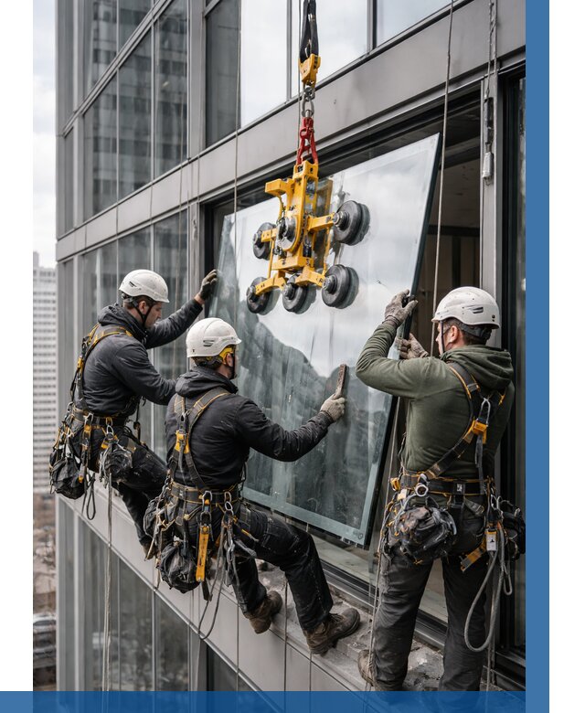 Фасадное остекление зданий под ключ в Нижнеудинске от 10171 р. | ВЫСОТНИК-Нжк