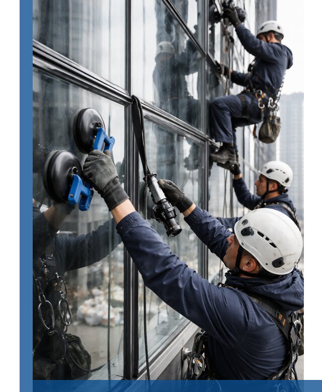 Радиусное остекление фасадов под ключ в Нижнеудинске с гарантиями