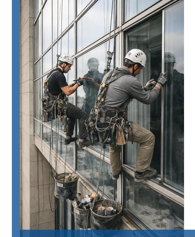 Ремонт витражных конструкций и фасадного остекления в Нижнеудинске