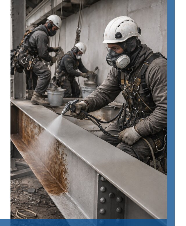 Антикоррозионная покраска металла в Нижнеудинске от 712 р. | ВЫСОТНИК-Нжк