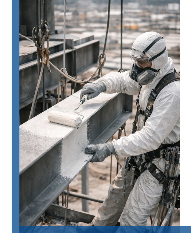 Профессиональная огнезащитная обработка металлоконструкций в Нижнеудинске