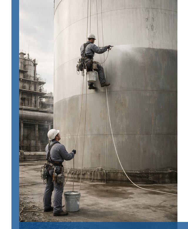 Покраска стальных резервуаров и емкостей в Нижнеудинске профессионально