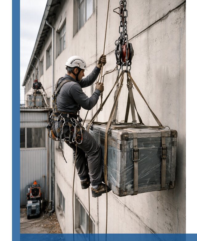 Подъем грузов на высоту в Нижнеудинске для промышленных объектов