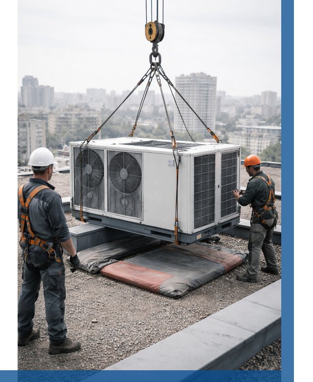 Подъем груза на крышу в Нижнеудинске от 5086 р. | ВЫСОТНИК-Нжк заказать