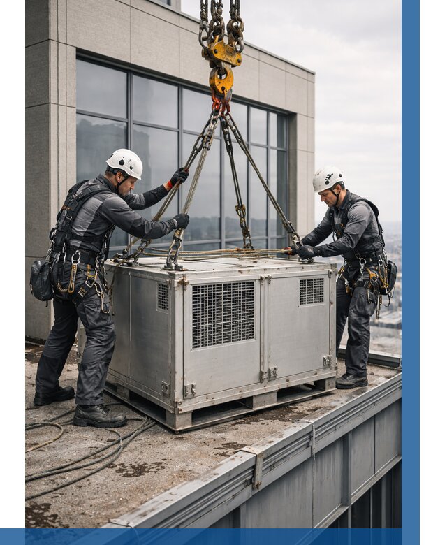 Такелажные работы на высоте в Нижнеудинске от 8137 р. | ВЫСОТНИК-Нжк