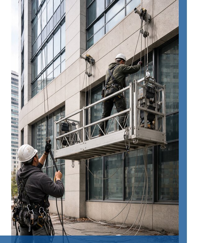 Монтаж и подъем фасадной люльки в Нижнеудинске от 12205 р. | ВЫСОТНИК-Нжк