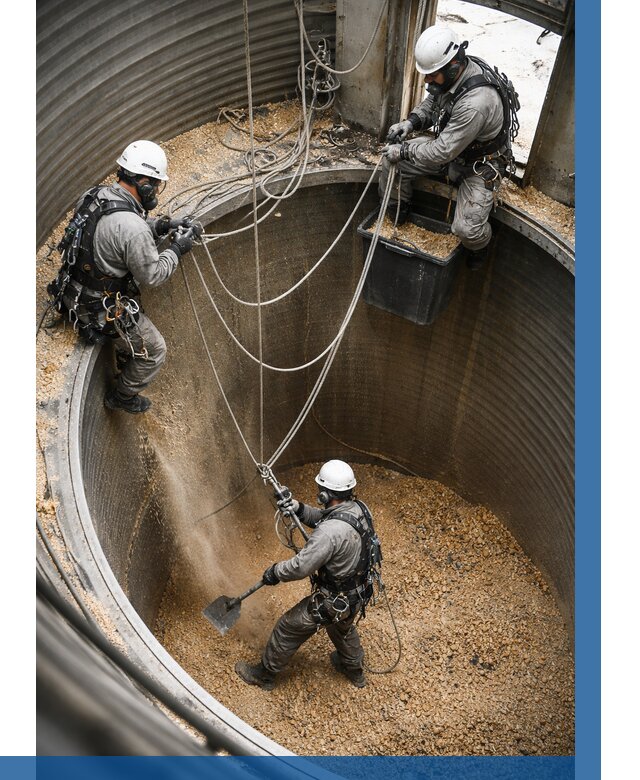 Чистка зерновых бункеров в Нижнеудинске от 12205 р. | ВЫСОТНИК-Нжк