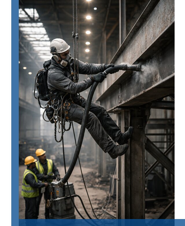 Обеспыливание конструкций в цехах промышленного производства в Нижнеудинске