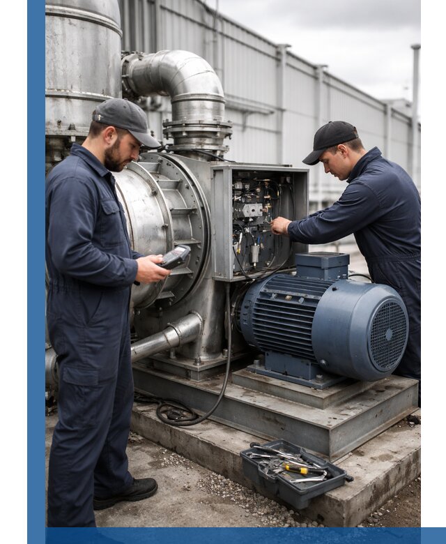 Техническое обслуживание промышленного оборудования в Нижнеудинске