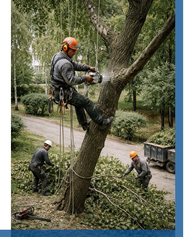 Кронирование деревьев в Нижнеудинске от 6611 р. | ВЫСОТНИК-Нжк