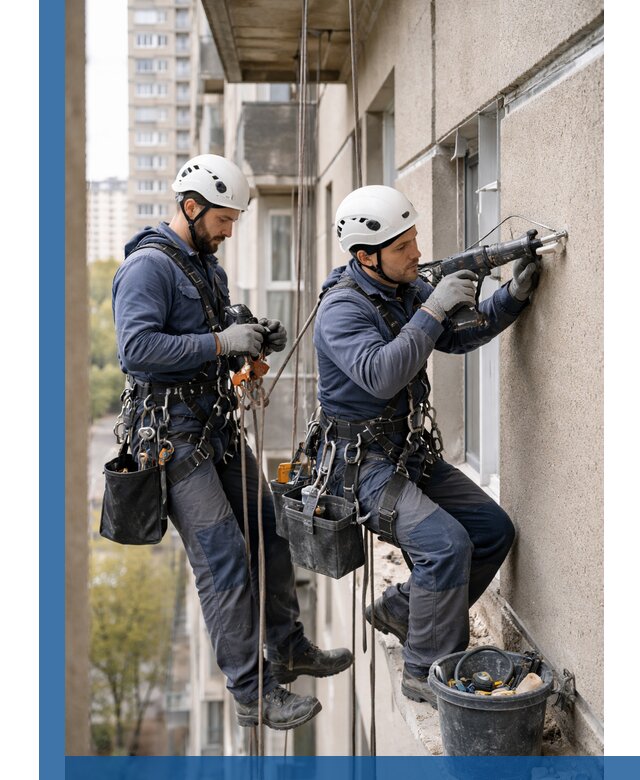 Промышленные альпинисты высотные работы и монтаж в Нижнеудинске